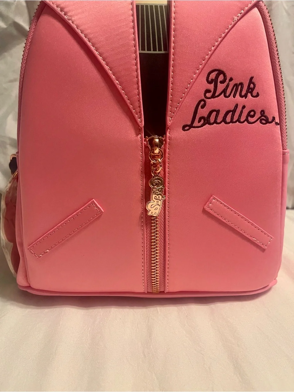 Loungefly Grease Pink Ladies Cosplay Mini Backpack - Picture 4 of 12